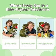 Muiteiur baby Triceratops plush adds adorable variety to dinosaur role-play