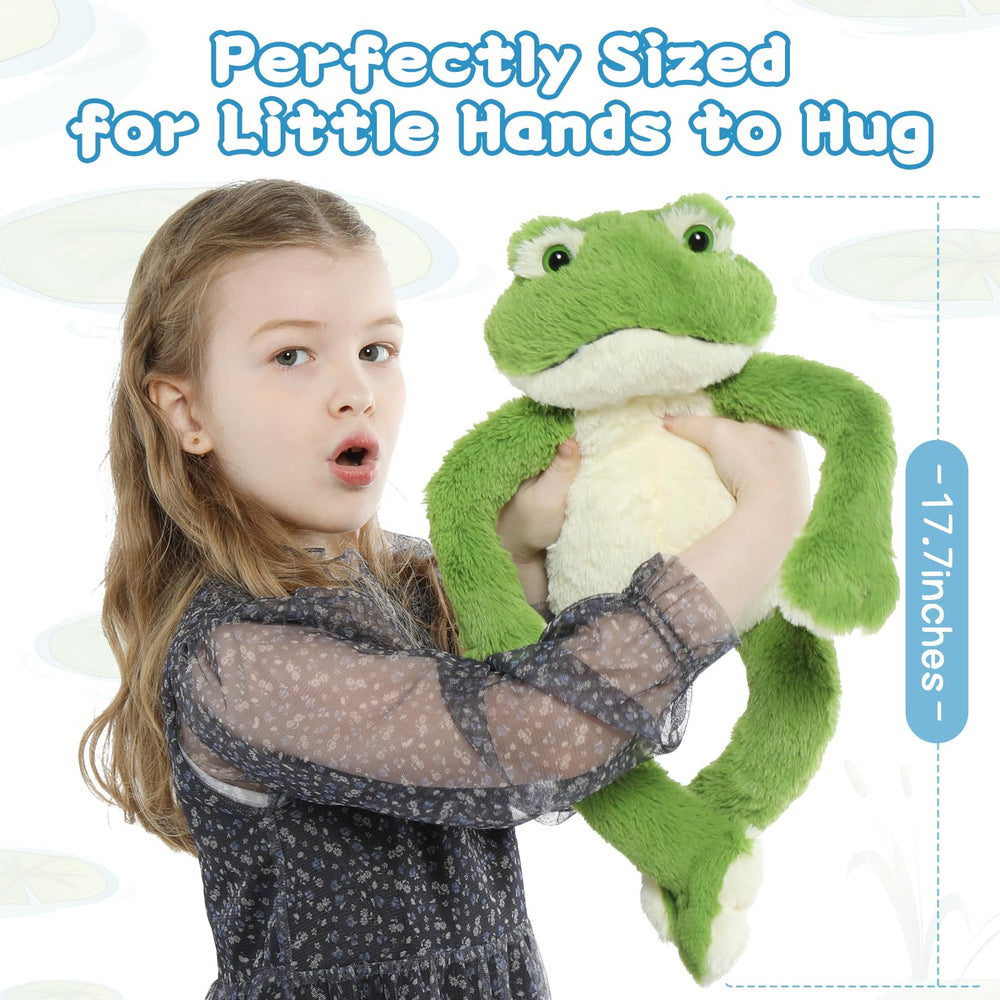 Muiteiur frog plush ultra soft cuddle for bedtime snuggles