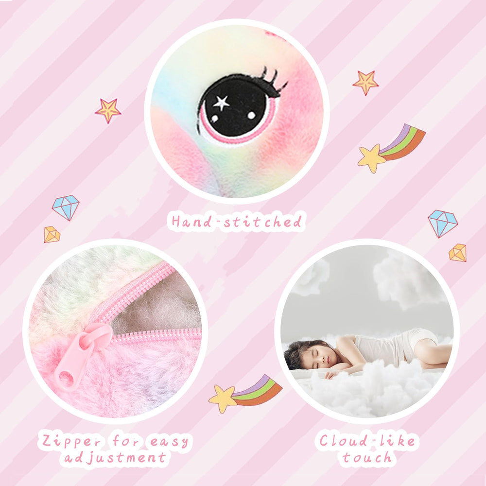 Muiteiur huggable unicorn for room decor and cozy corners.