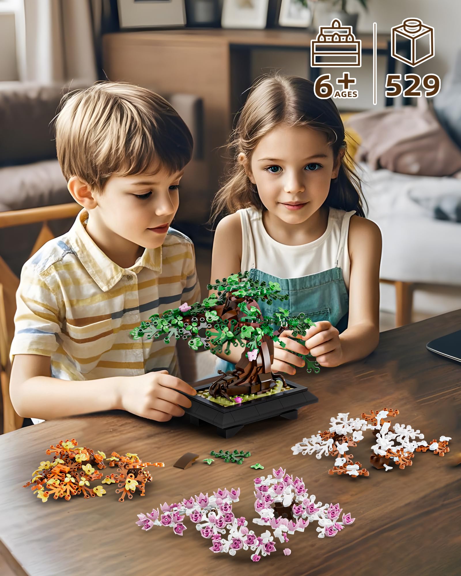 Muiurple gift-ready bonsai kit suitable for holidays and special occasions.