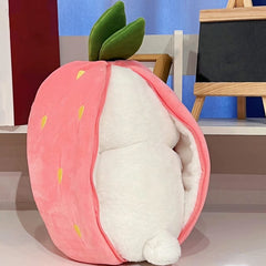 Mukorolee 7-inch plush, compact size for travel and desks.
