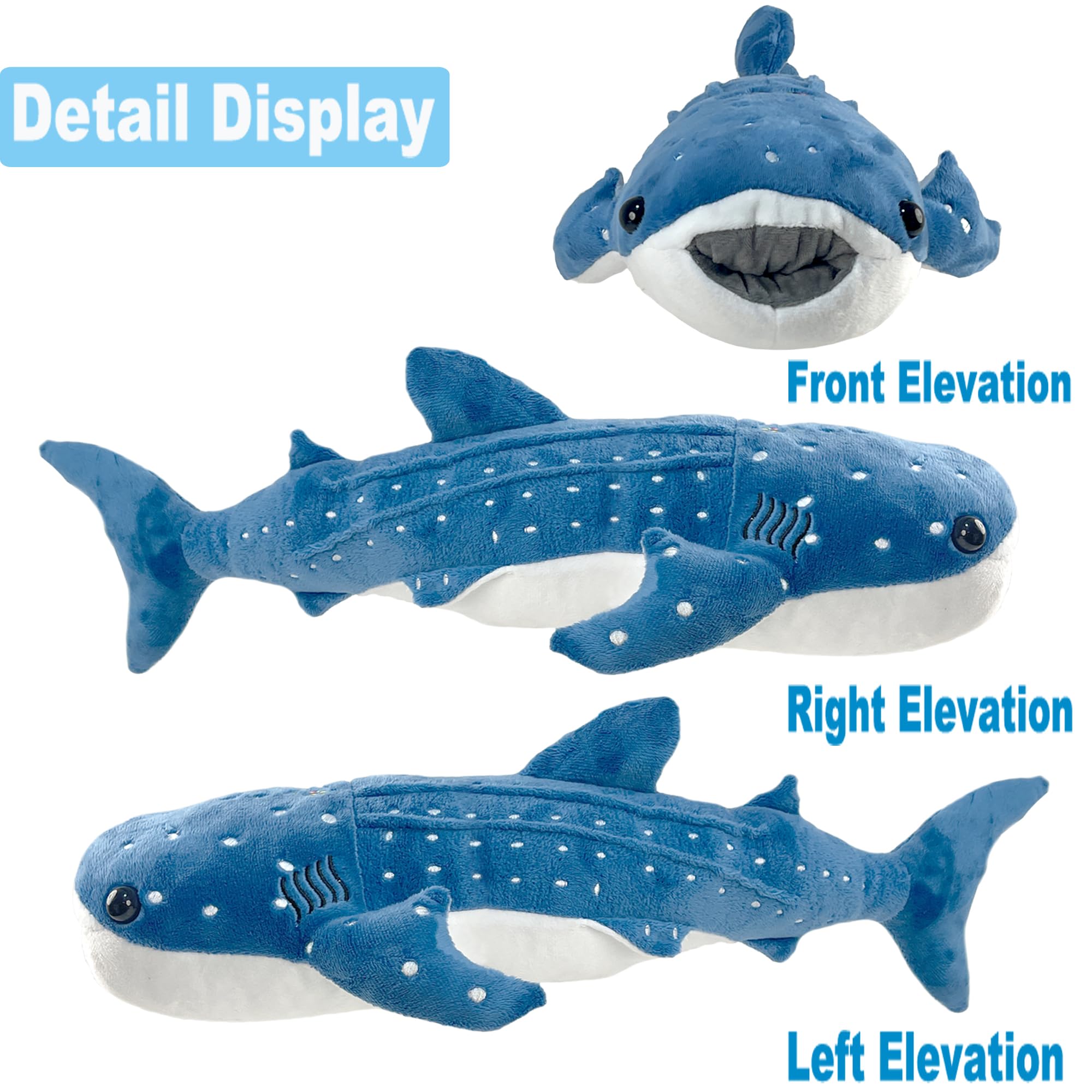 Mukouxun bedroom décor whale plush as a charming decorative piece.