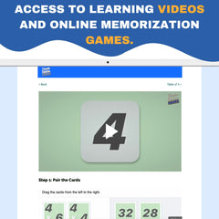 Multi-Memo online video support reinforces lessons at home or in class