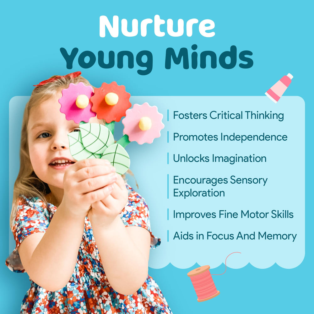 Mumaloo Arts and Crafts Kit designed for ages 4-8 and educational play