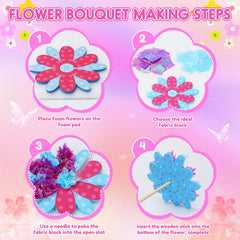 MUNDIDO Colorful flower design reveals bright results for room decor or gifts