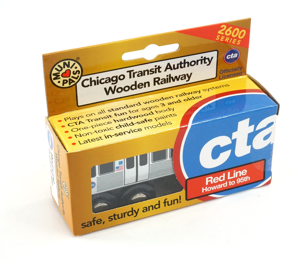 MUNI PALS Hybrid Electric Bus wooden toy, classroom-ready for imaginative trips.