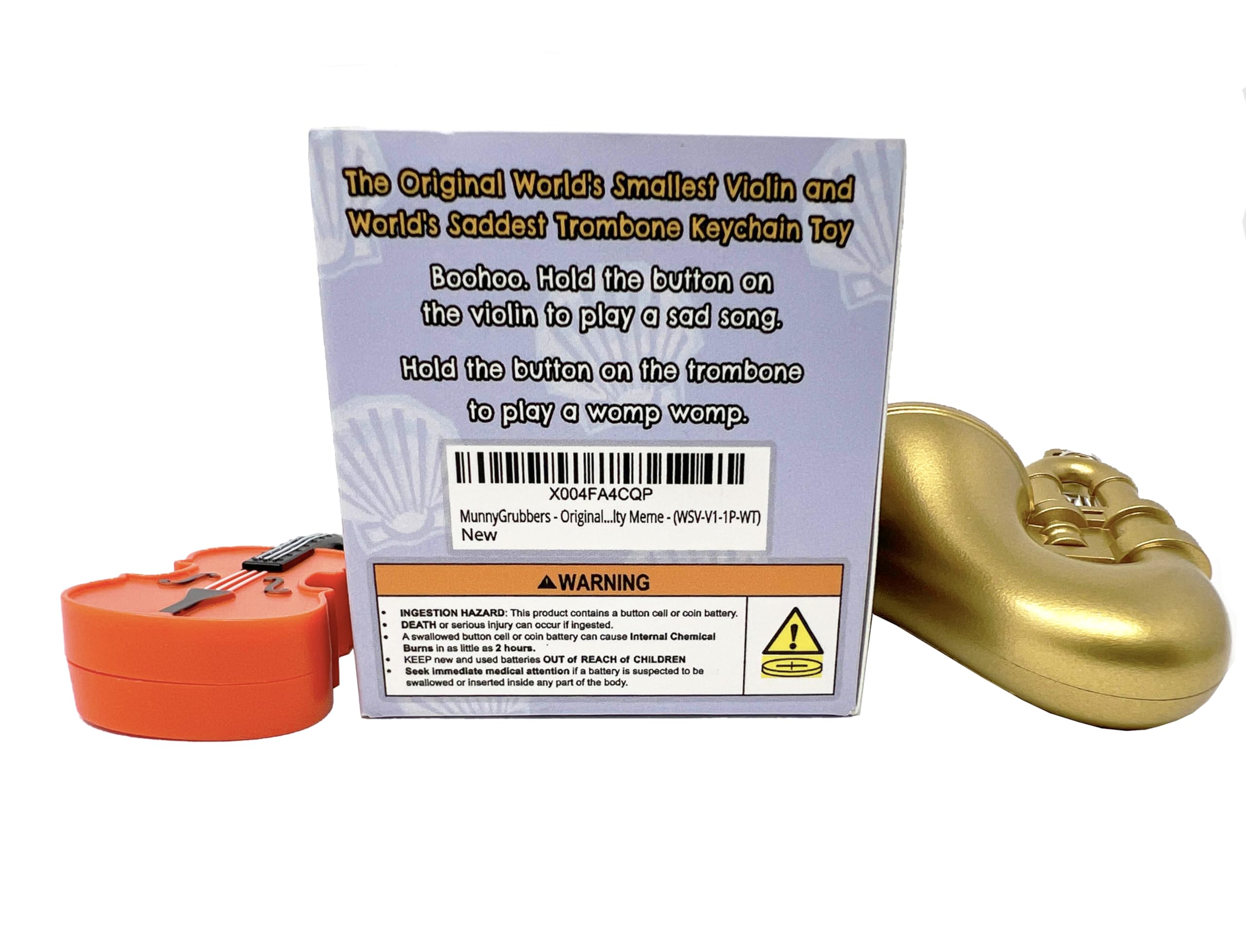 MunnyGrubbers compact novelty gift offers instant gag humor on your keychain