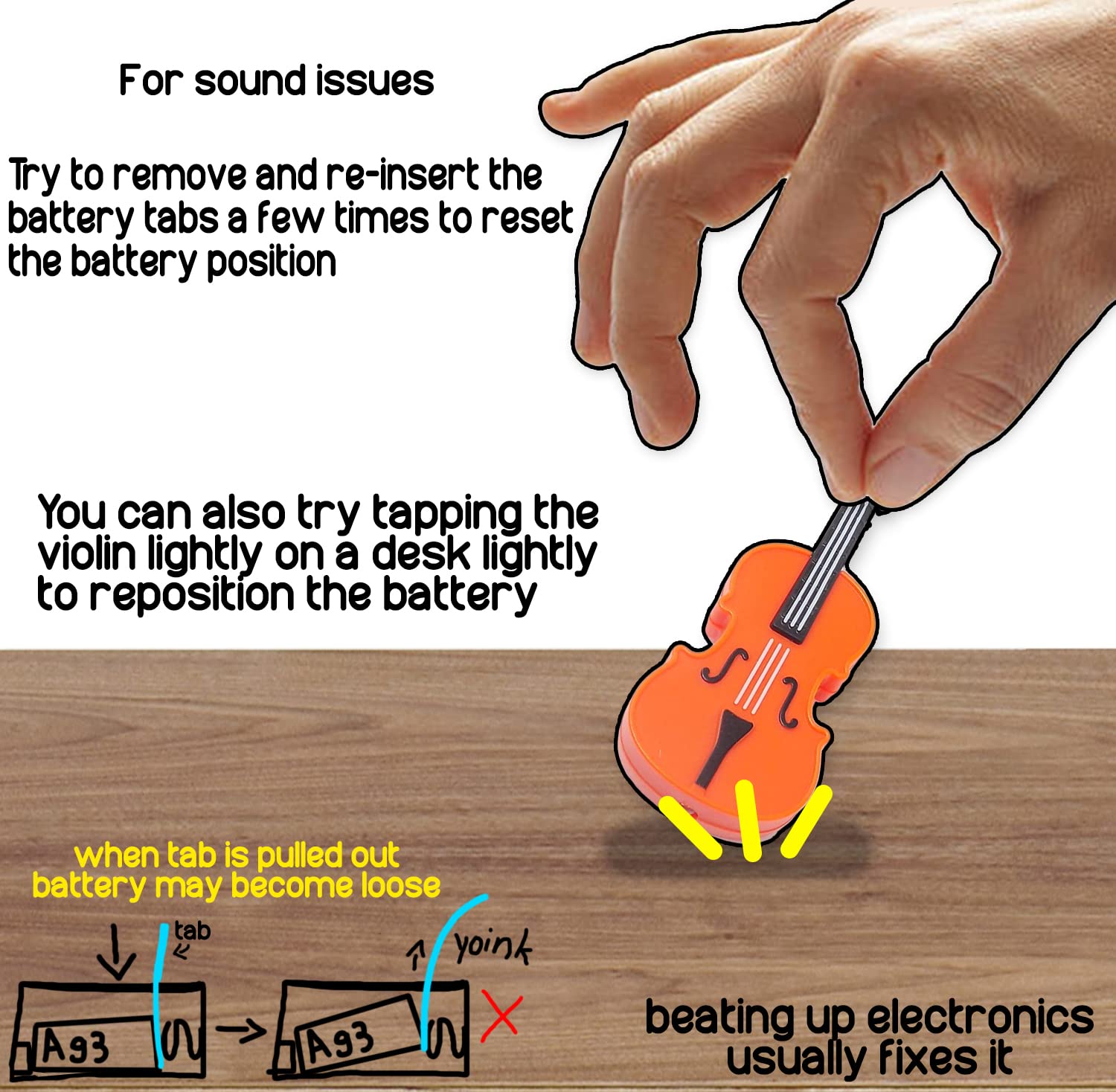 MunnyGrubbers World’s Smallest Violin keychain makes a gift-ready option for friends.