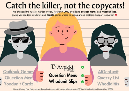 Murder at The Pizzeria ready-to-play: immersive dinner party mystery for groups