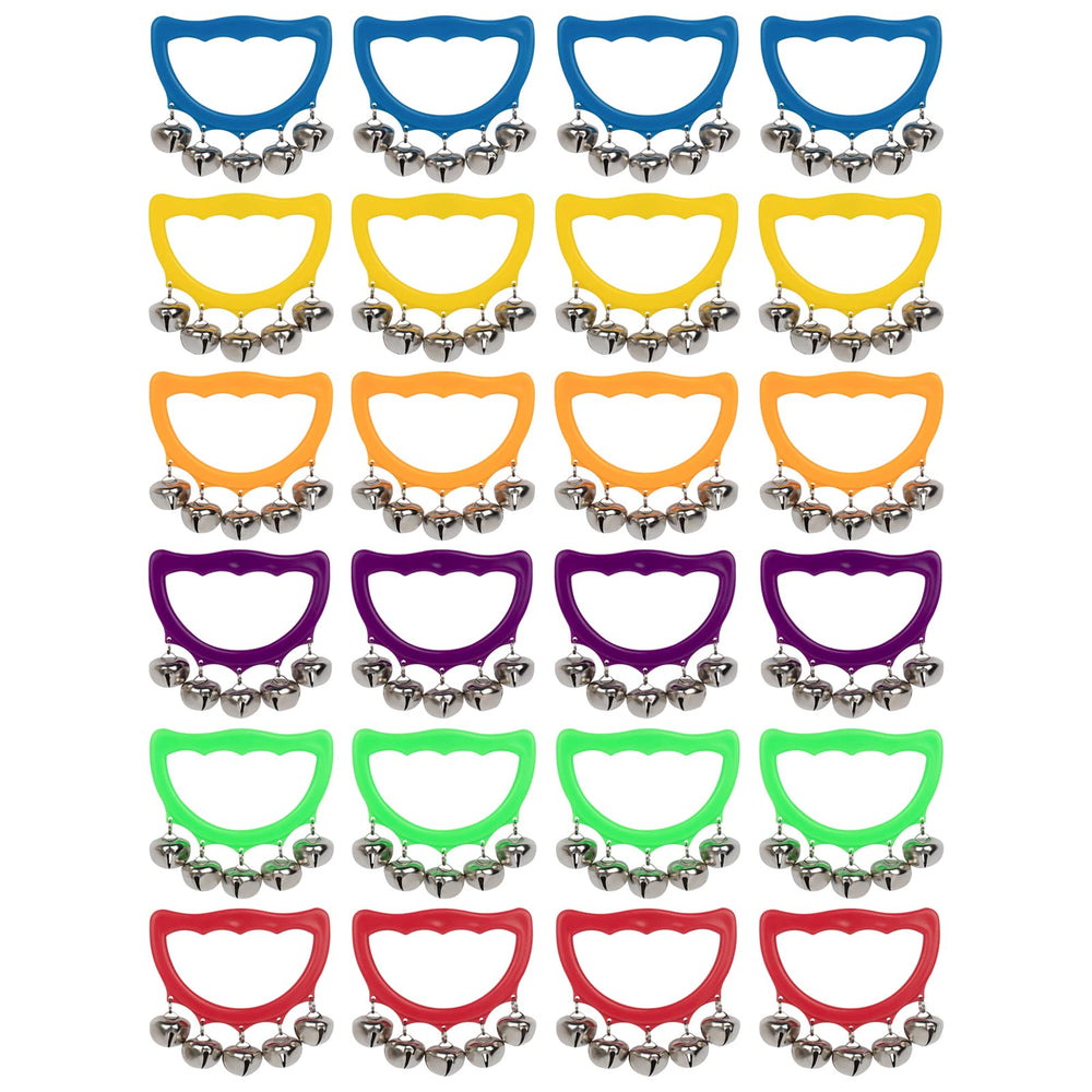 Muscell Jingle Bells 24-pcs set for colorful holiday playtime.