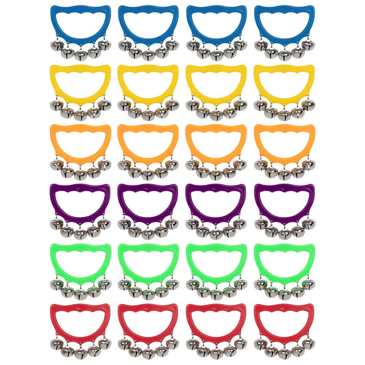 Muscell Jingle Bells 24-pcs set for colorful holiday playtime.