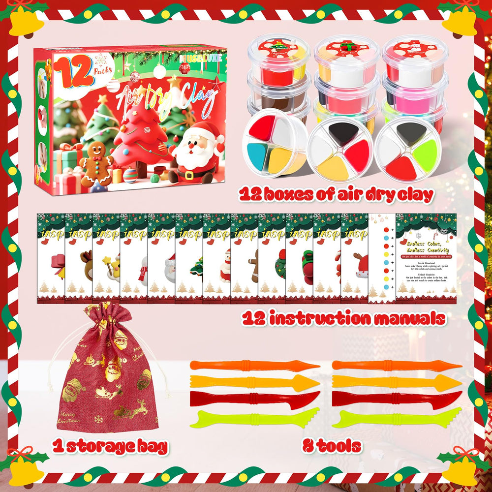 MuseLuxe 8 sculpting tools set enables precise shaping for kids projects.