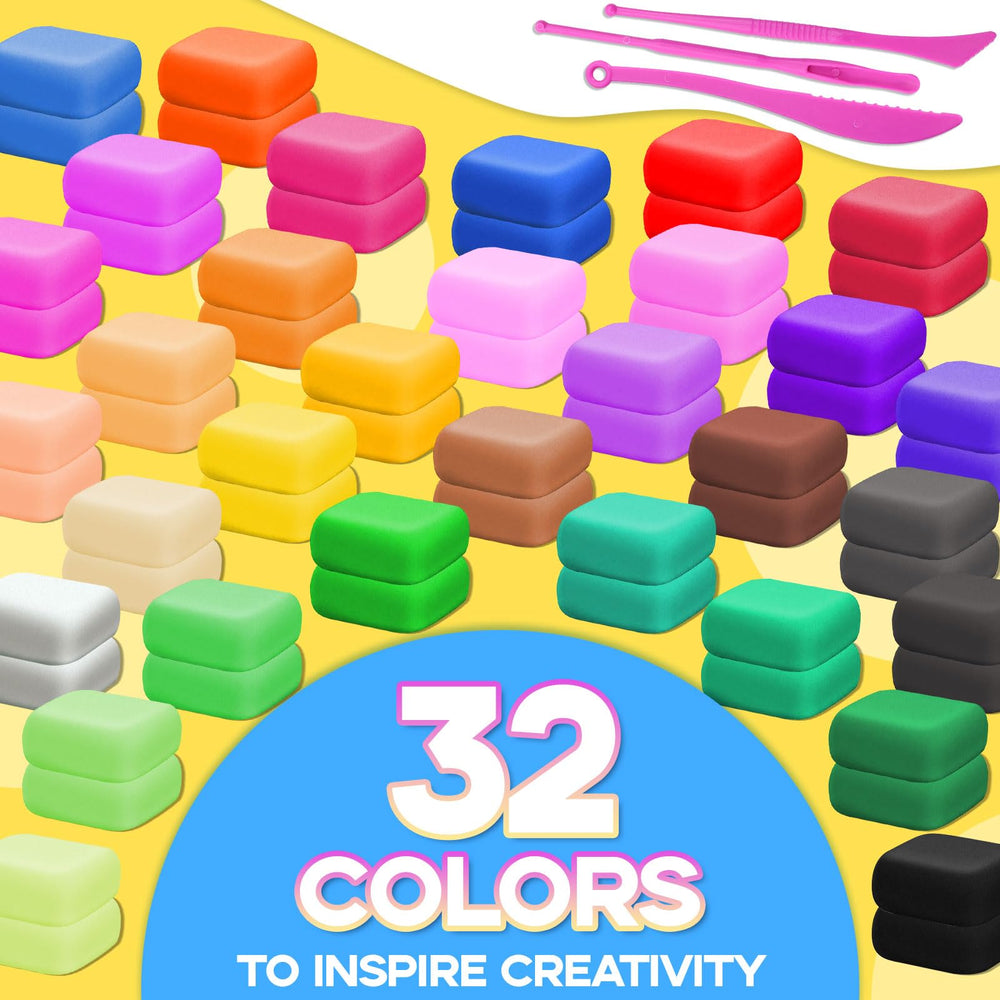 MuseLuxe air dry clay is non toxic and odorless for safe kids crafts