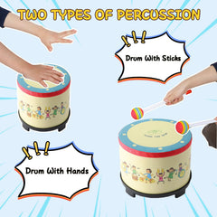 Musfunny floor tom used on table or floor for versatile practice.