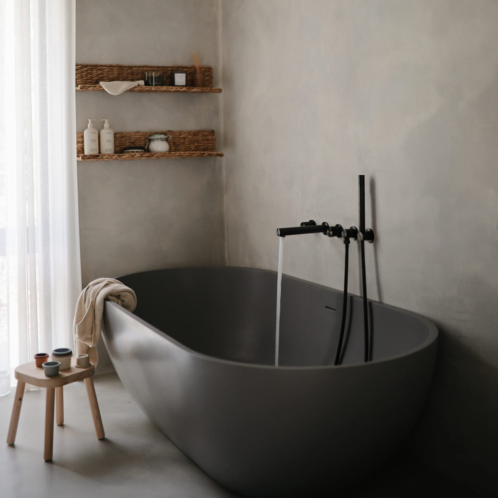 Mushie Stacking Cups Toy promotes stack-and-sort activities that nurture early problem-solving and dexterity.