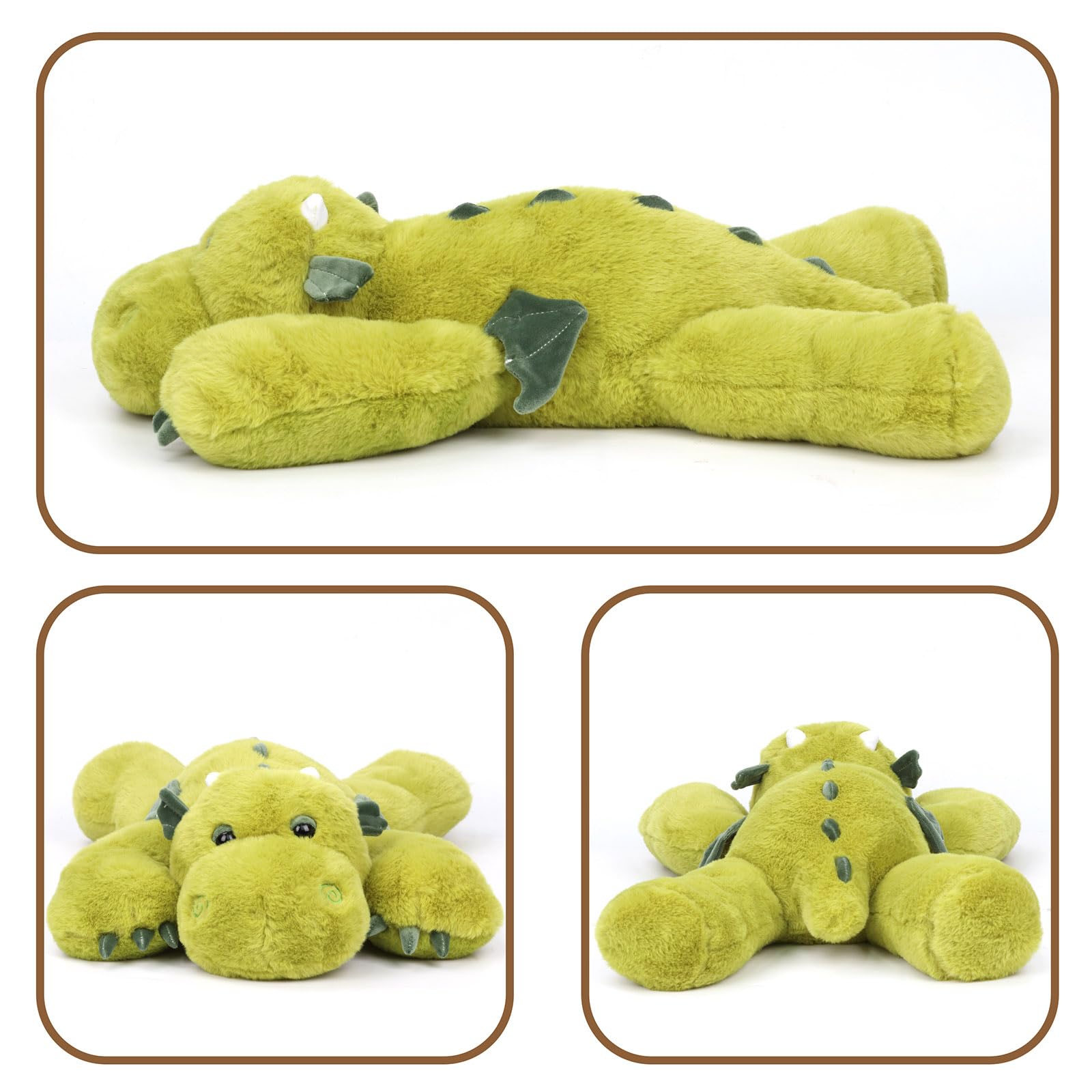 Mushymallow cuddly dragon for bedtime, play, and decorative display.
