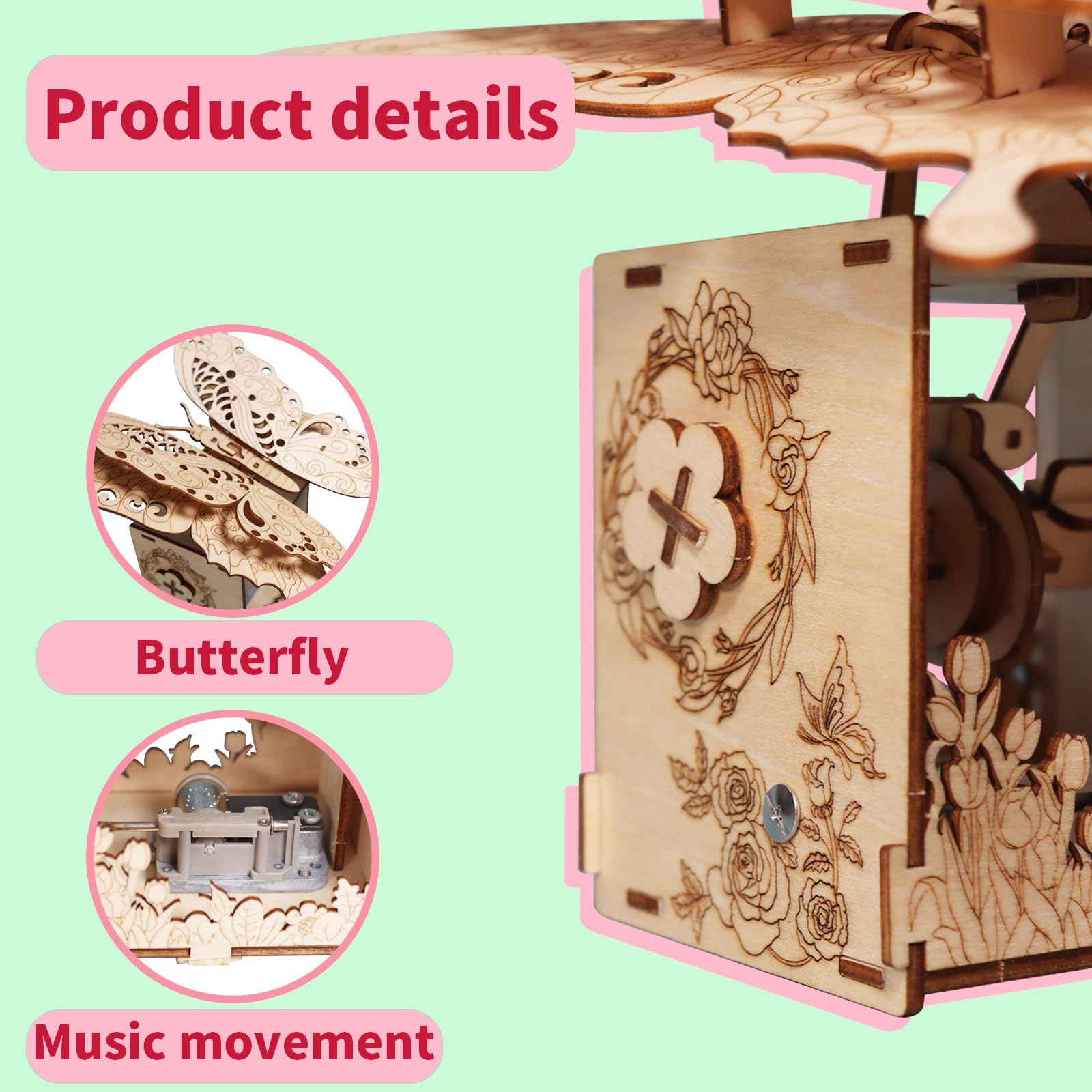 Music Park mortise-and-tenon construction highlights traditional woodworking craft