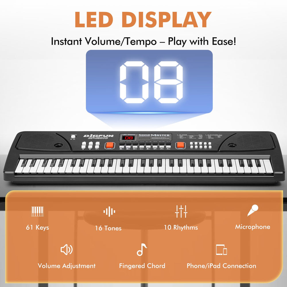 MusicForset LED display guides timing and learning for young performers