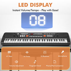 MusicForset LED display guides timing and learning for young performers