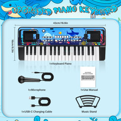 MusicForset ocean themed design appeals to kids craving colorful, engaging toys
