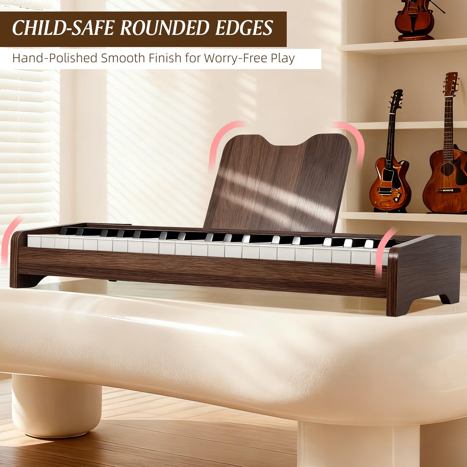 MusicForset gift-ready piano for kids aged 3 and up.