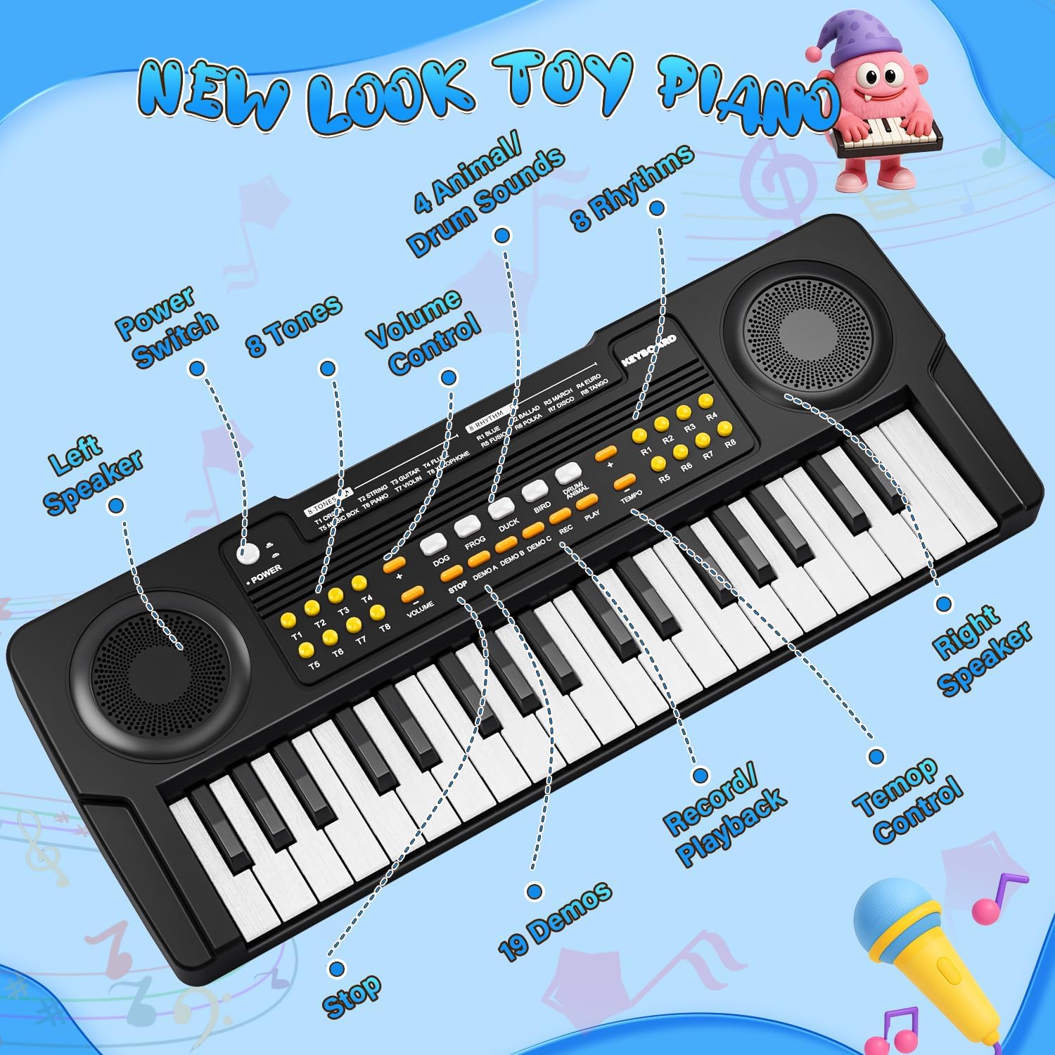 MusicForset gift-ready design emphasizes birthday and holiday gifting appeal.