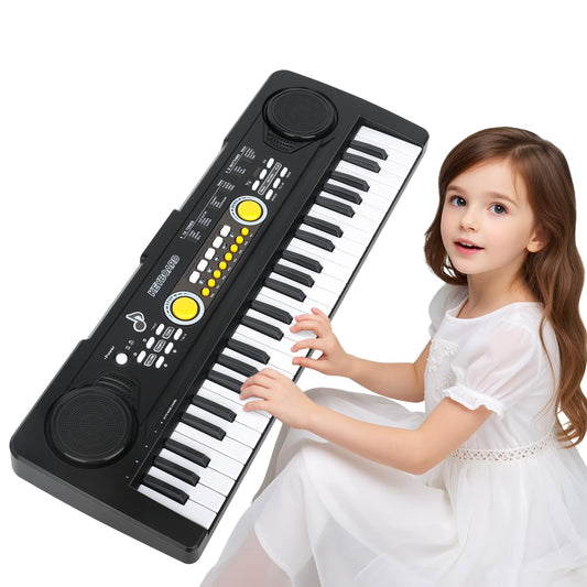 MusicForset 49-key Kids Piano Keyboard ready for learning fun.