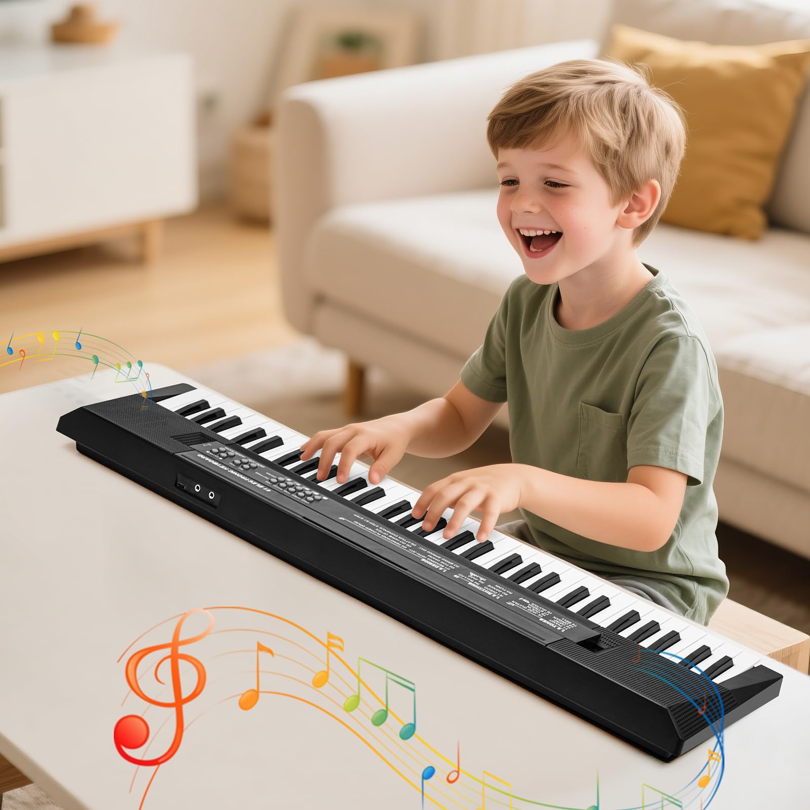 MusicForset gift-ready piano for kids, perfect for birthdays or holidays.