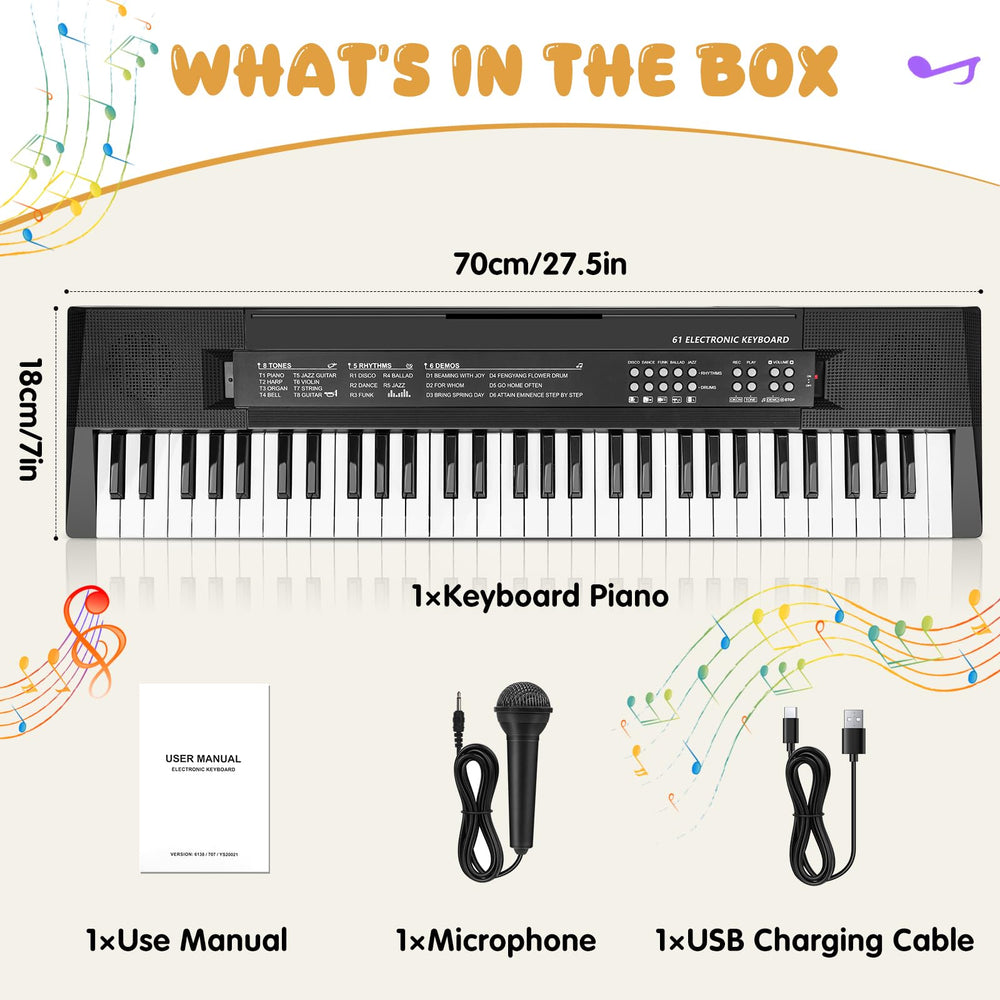 MusicForset safe plastic construction ensures sturdy, child-friendly use.