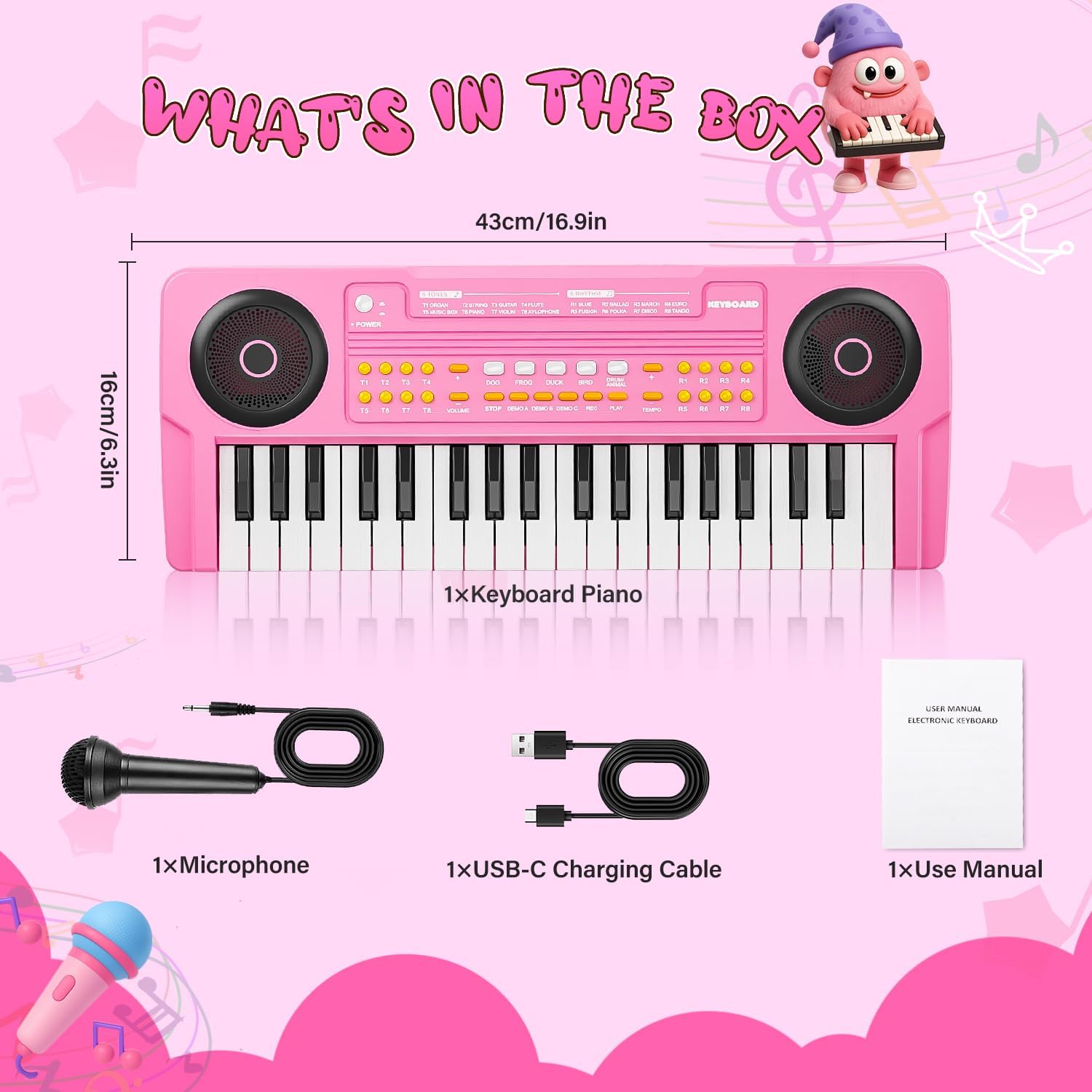 MusicForset compact design emphasizes portability and easy storage after sessions.