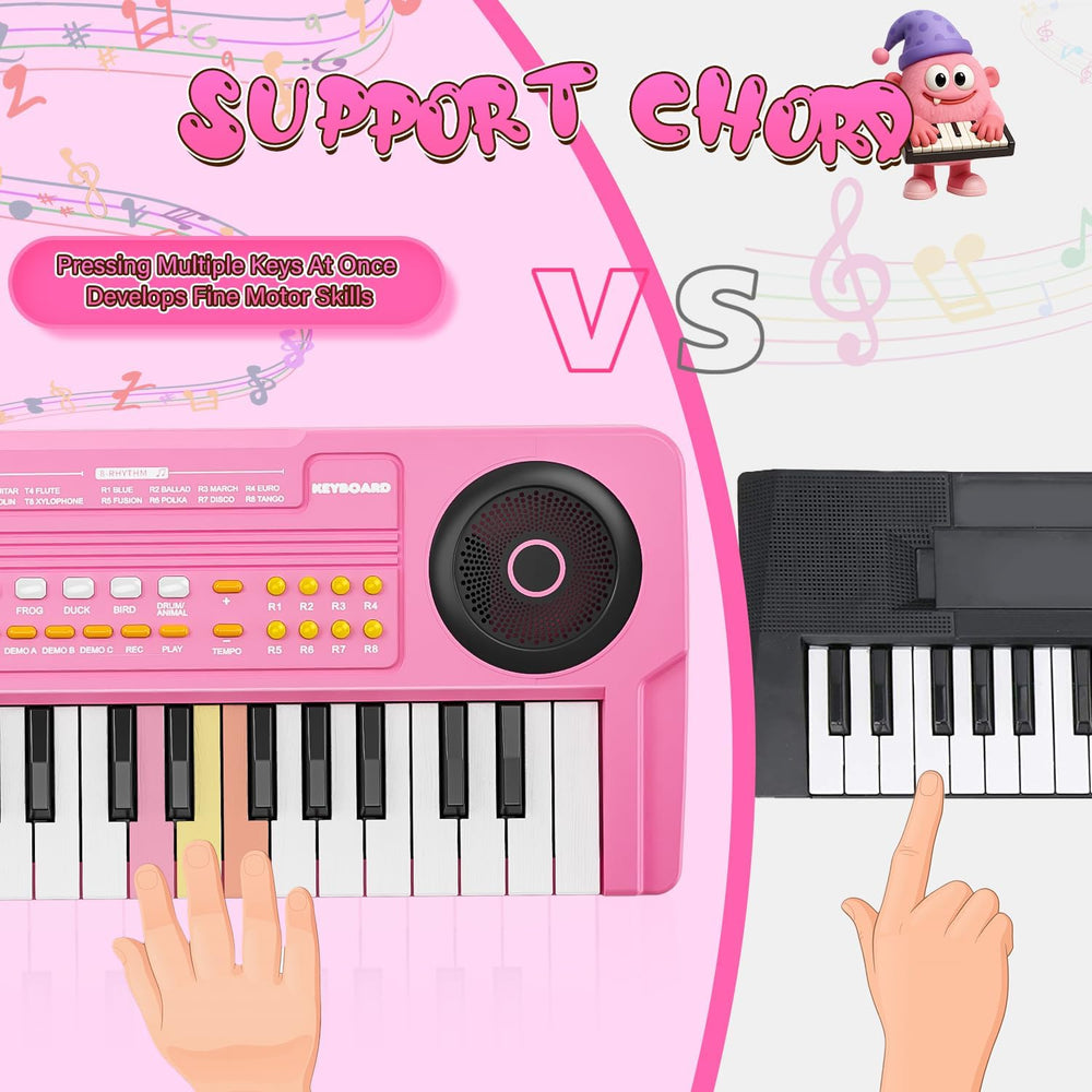 MusicForset dual speakers are visible, delivering clear sound for collaborative play.