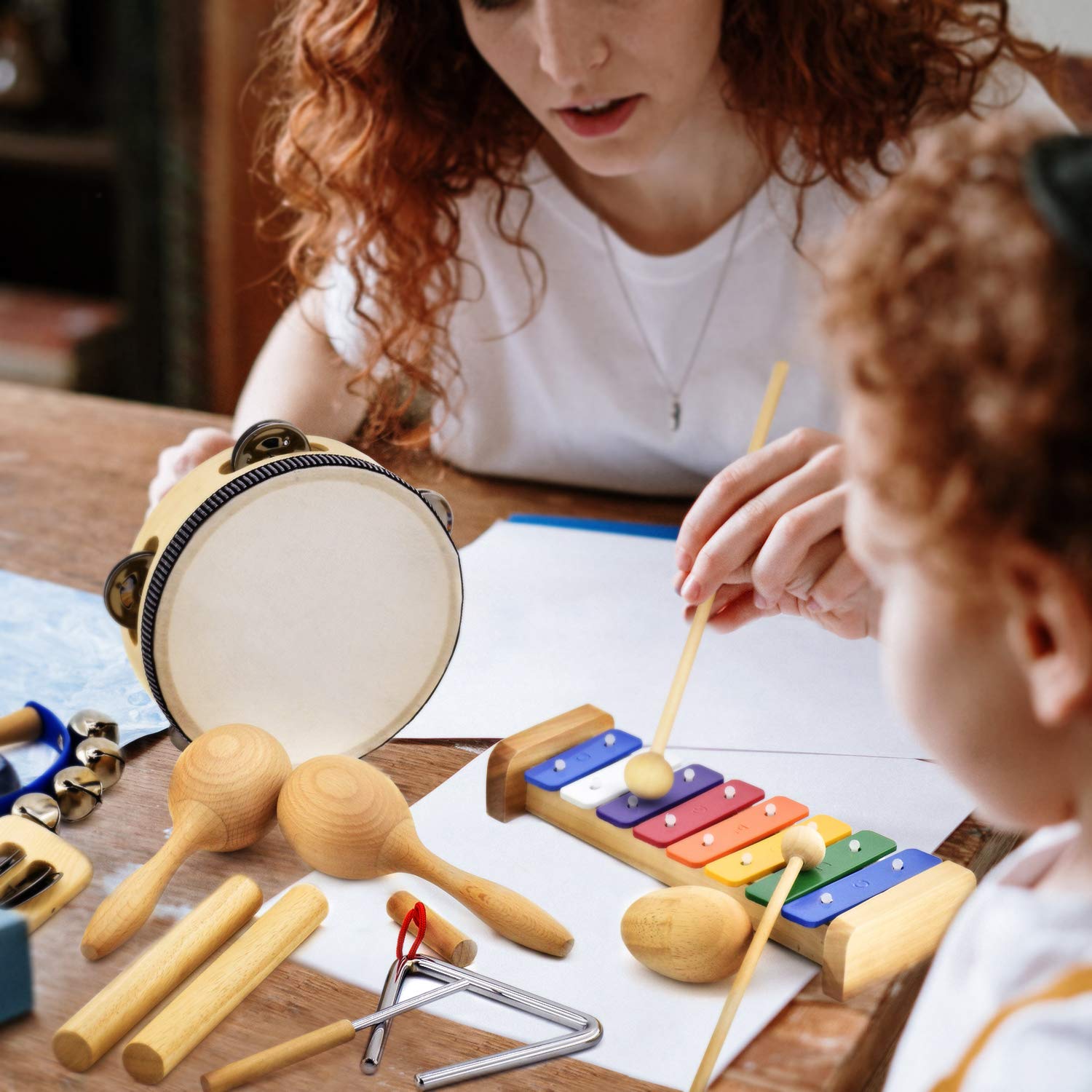 MUSICUBE hand bells provide safe, tactile musical interaction for little performers.