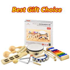 MUSICUBE triangle instrument supports timing and coordination in young players.