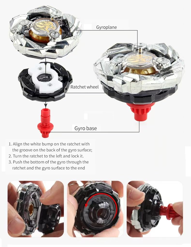 MUSTYBELT Bey Battling Set compact box for easy storage and gifting