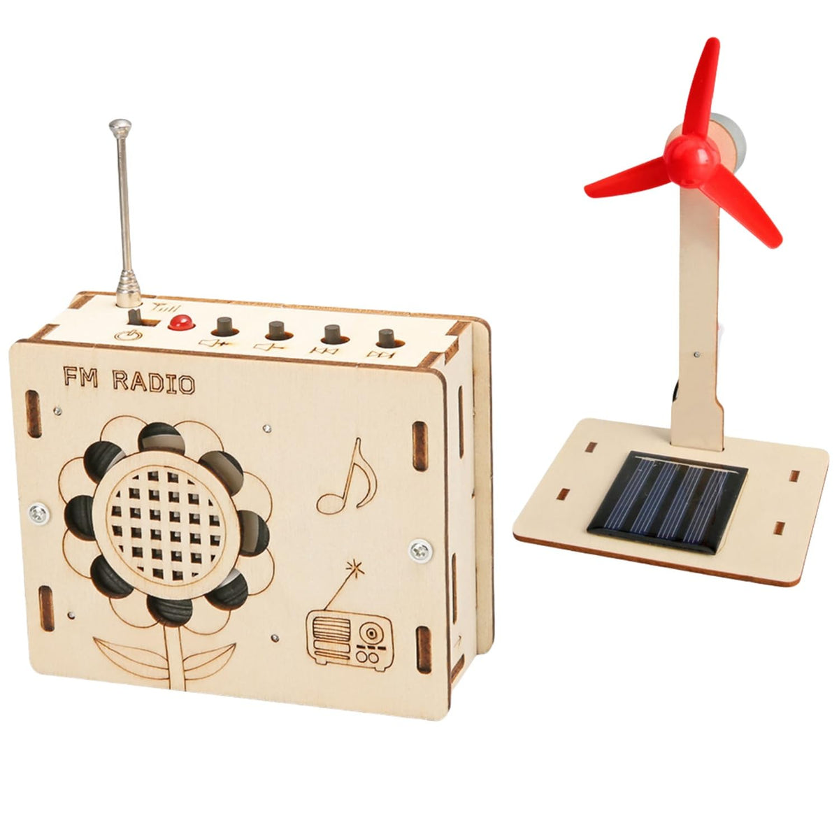 MUXWELL DIY FM Radio Kit PCB board for hands-on electronics learning