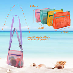 MUYIZI shell bags large capacity holds shells and small toys.