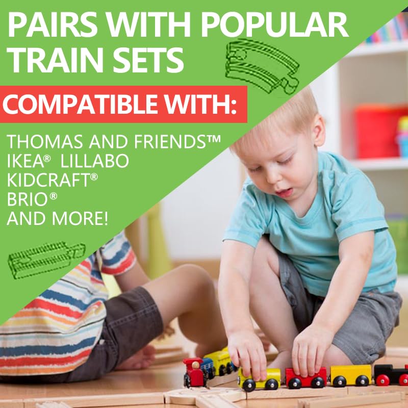 MUYUTOY switch tracks and adapters for flexible configurations