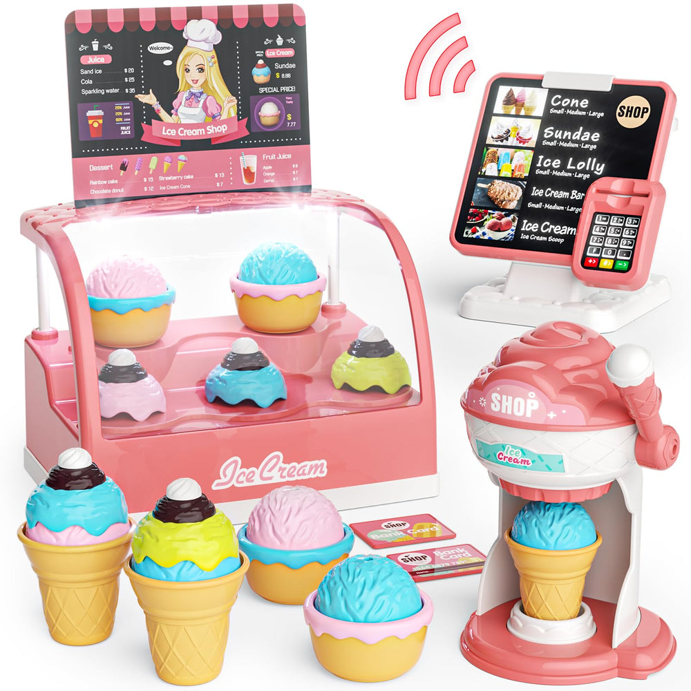 MUZREES all-in-one ice cream shop packaging supports easy storage