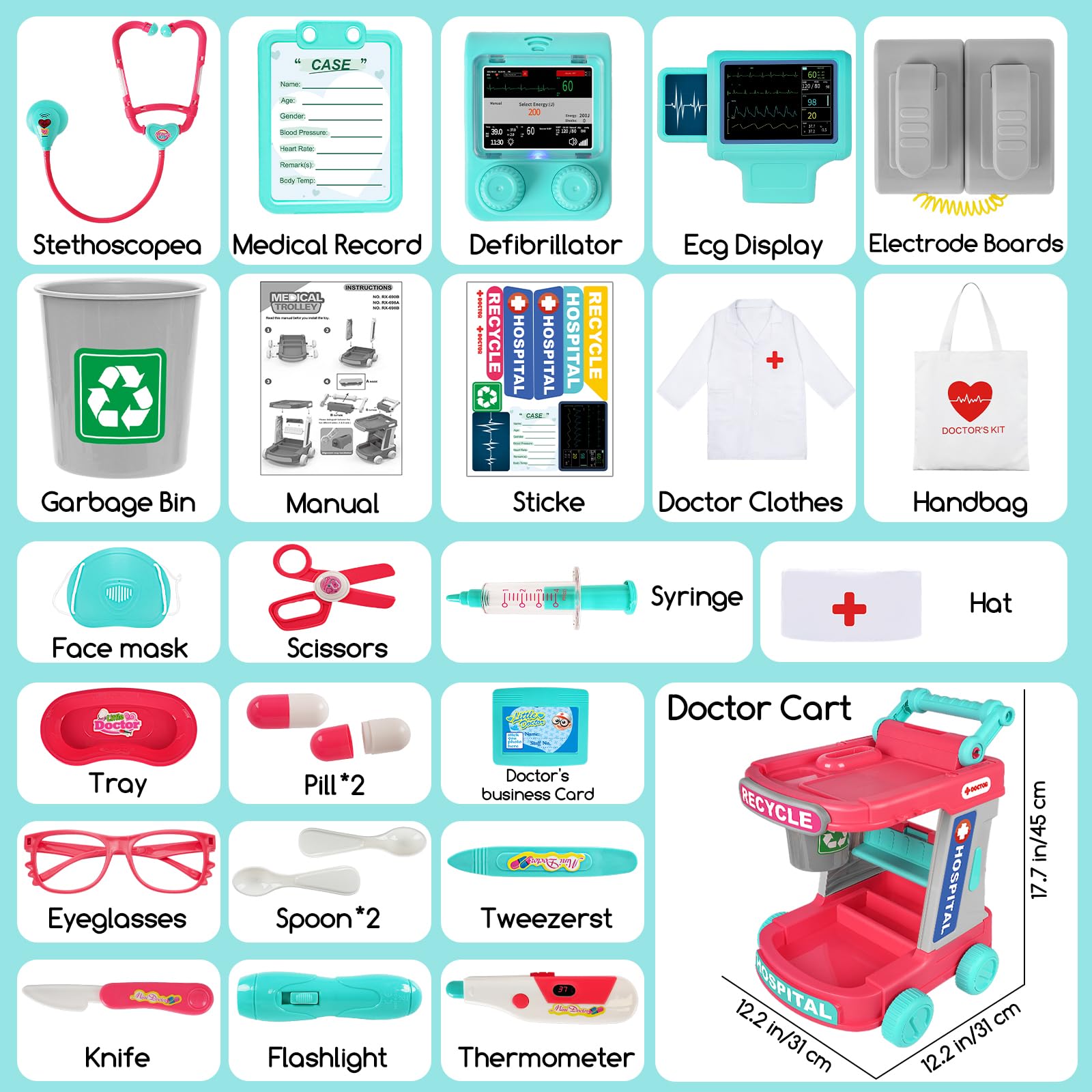 MUZREES DIY sticker manual inspires creativity and personalized outfits.