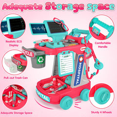MUZREES ECG display instrument brings interactive feedback during doctor playtime.