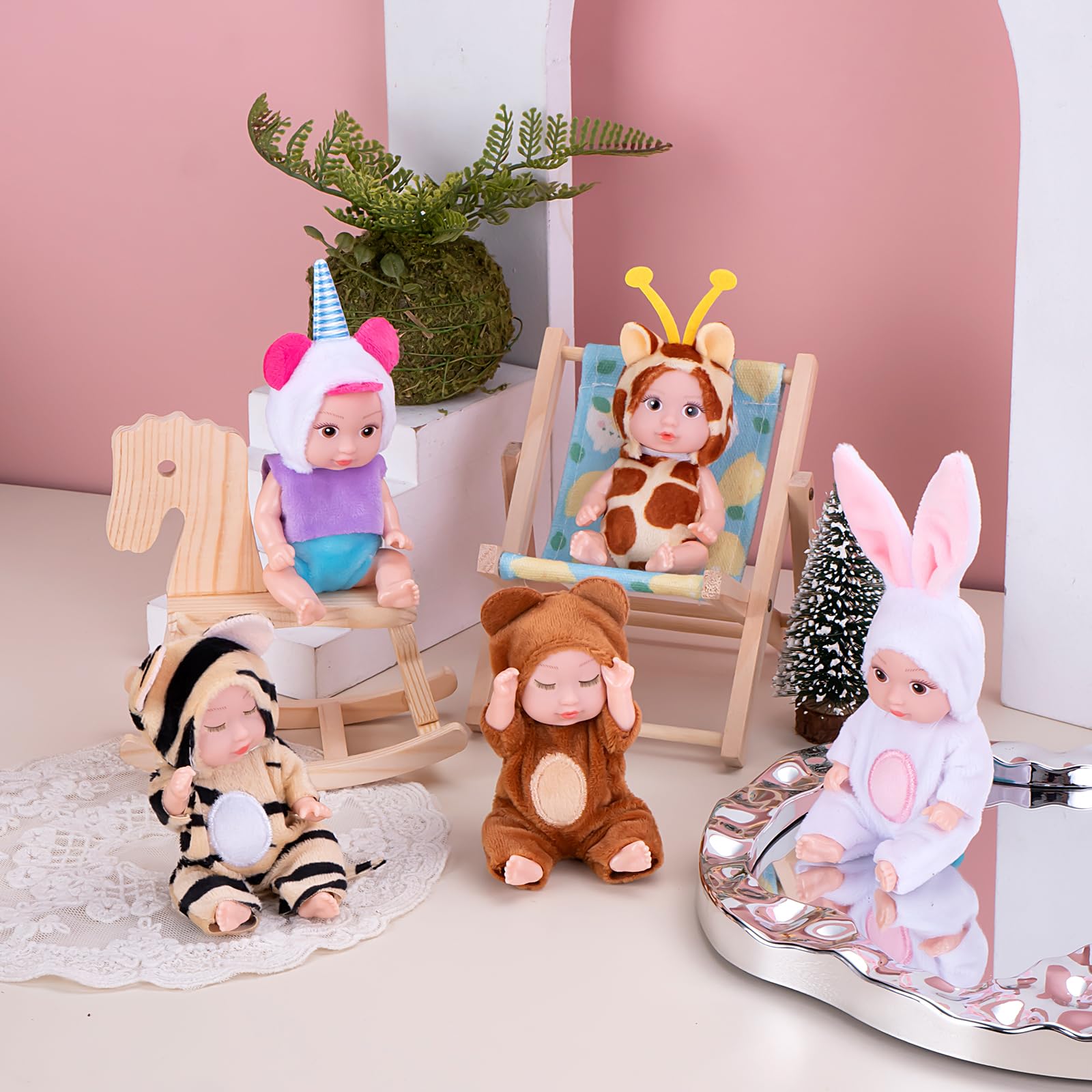 MXSYSHYJ animal clothes for dolls enhance storytelling outfits and role-play.