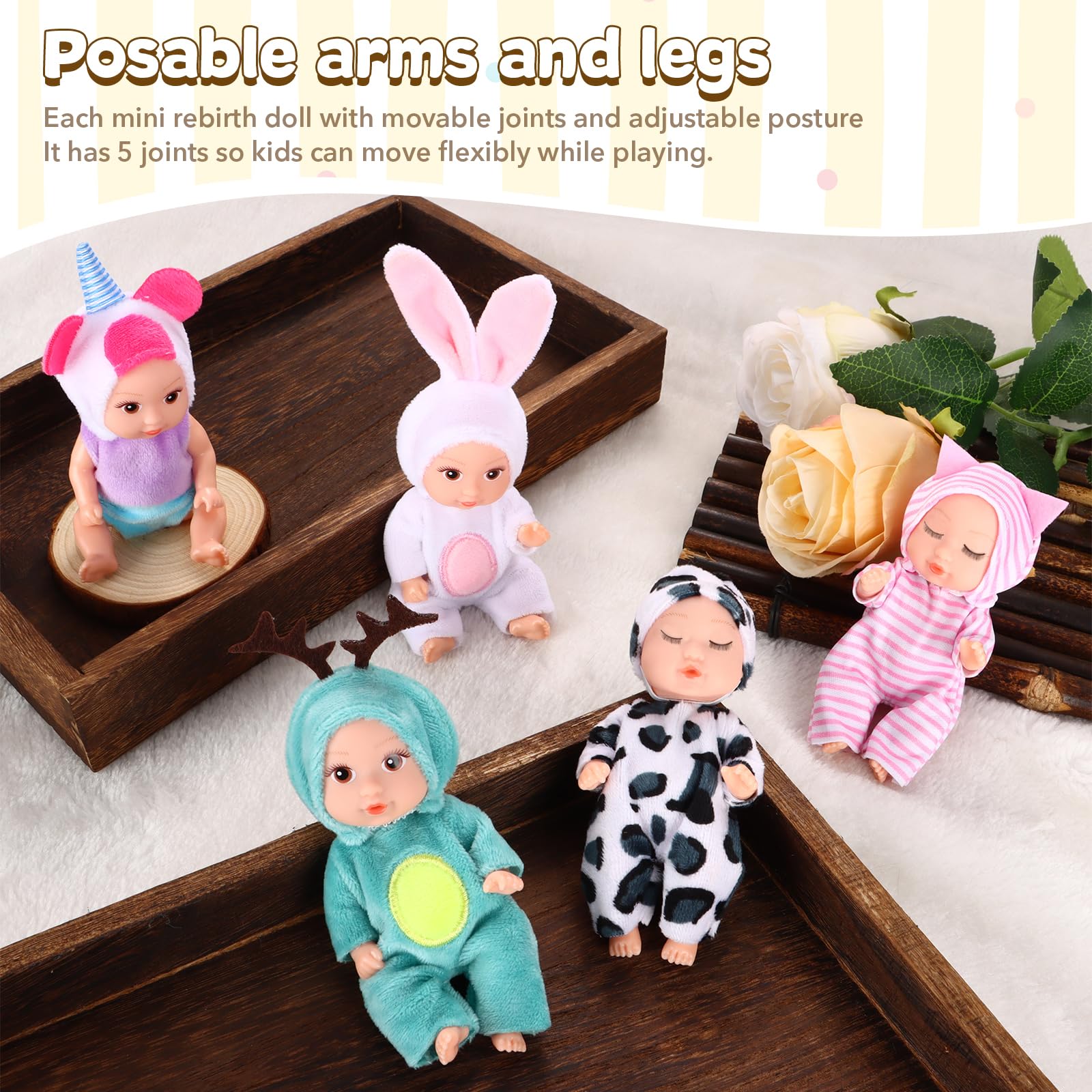 MXSYSHYJ gift-ready doll set makes a thoughtful present for kids.
