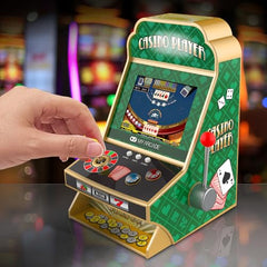 My Arcade Casino Player shows a diverse game catalog with 30+ titles.