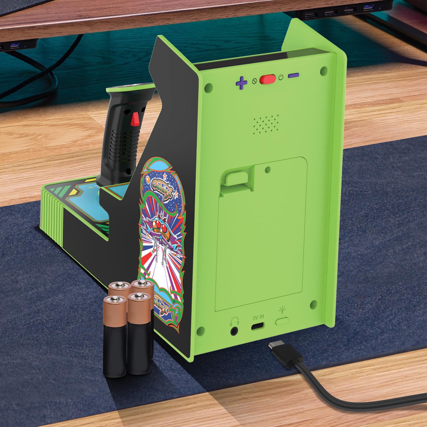 My Arcade Galaga built-in speaker for standalone play.