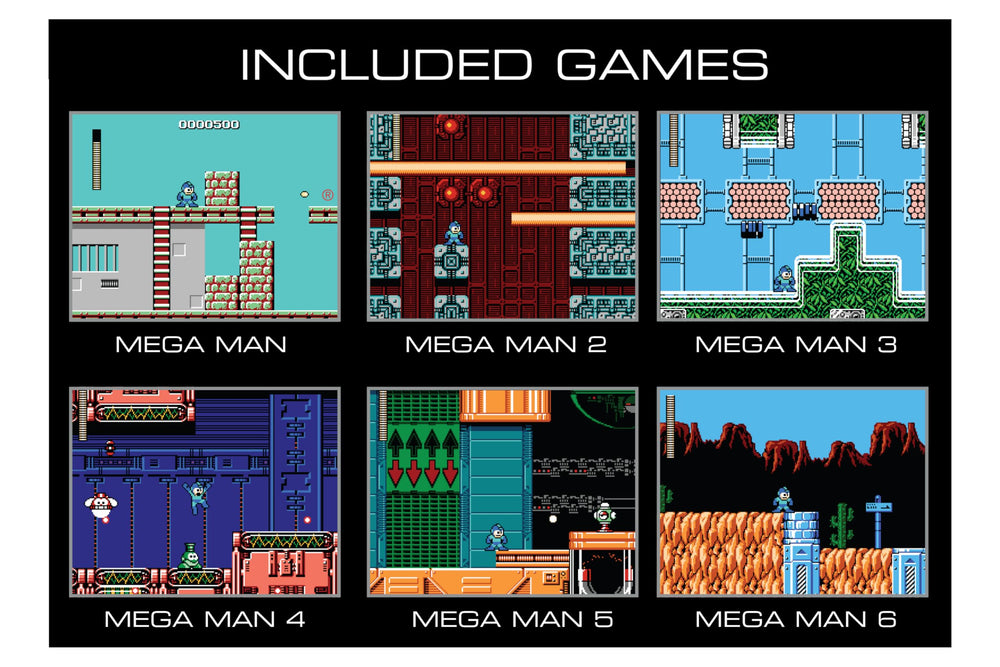 My Arcade Megaman Pocket Player Pro packaging for gift-ready display.