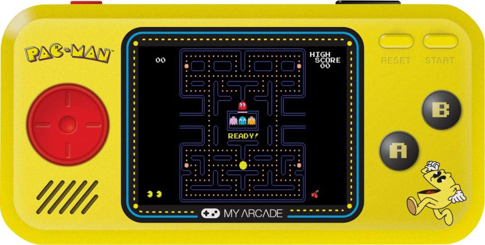 My Arcade Pocket Player with Pac-Man full color display for vibrant retro gaming on the go.