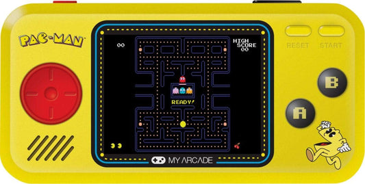My Arcade Pocket Player with Pac-Man full color display for vibrant retro gaming on the go.