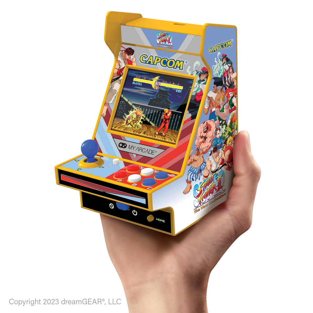 My Arcade Nano Player Pro packaging image, ideal gift for fans and collectors