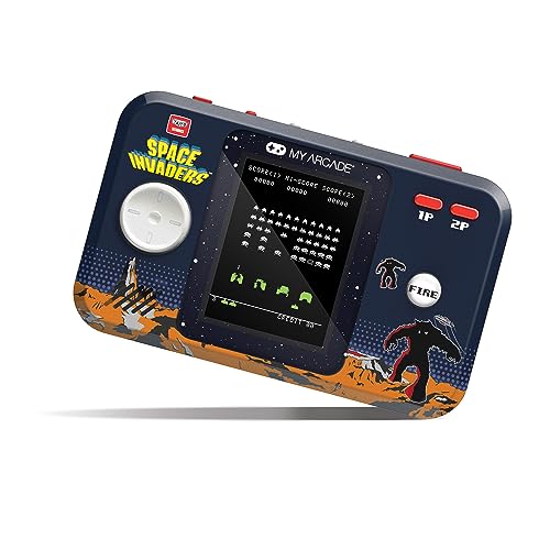 My Arcade Space Invaders Pocket Player Pro artwork inspired by classic arcade