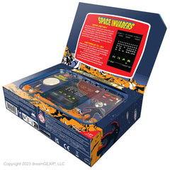 My Arcade Space Invaders Pocket Player Pro compact dimensions for travel